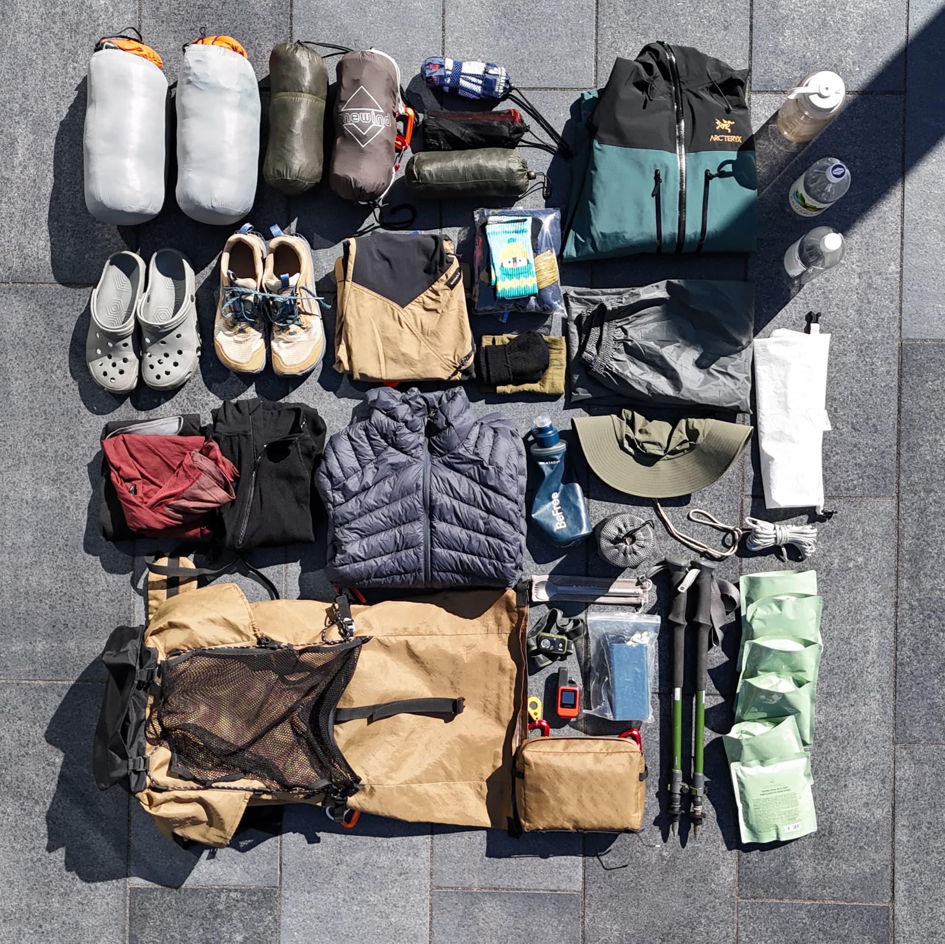 Hiking gear Hiking gear