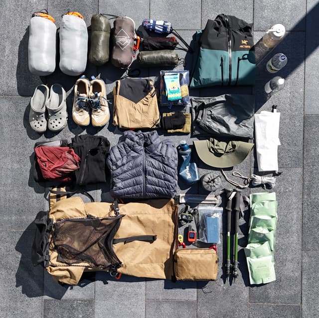 Hiking gear Hiking gear